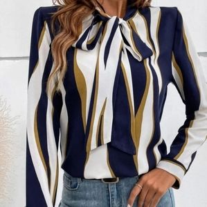 Classic Multi-Color Blouse